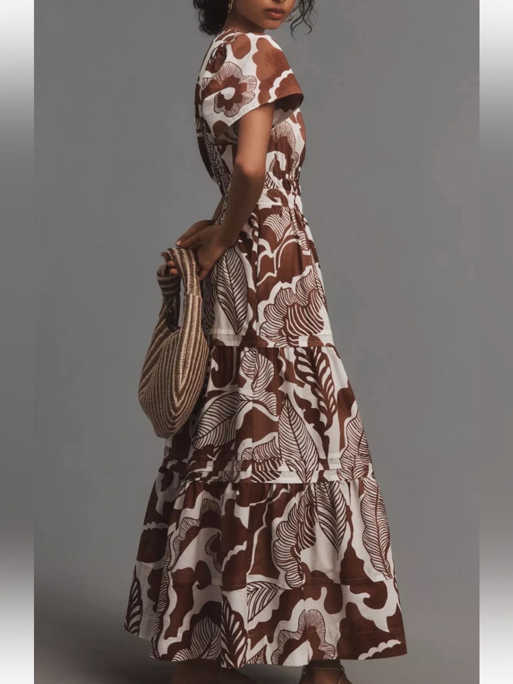 Anthropologie Somerset Maxi Dress Cedar 1X - Picture 3 of 7